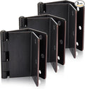 3 Pack Offset Hinges Oil Rubbed Bronze Expandable Door Hinges 3.5 Inch Heavy by Haidms