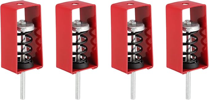 PATIKIL Ceiling Spring Vibration Isolator Hangers, 4 Pack 110lbs Mechanical by PATIKIL