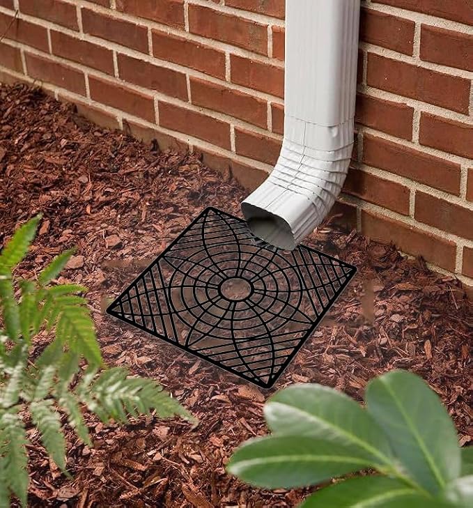 2 Pack Gutter Downspout Extensions, Catch Basin Low Profile Downspout Extender - Image 7