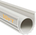 DGSL Garage Door Bottom Seal, 5/16 T-End Rubber Weather Stripping, 10 FT | U+O by DGSL