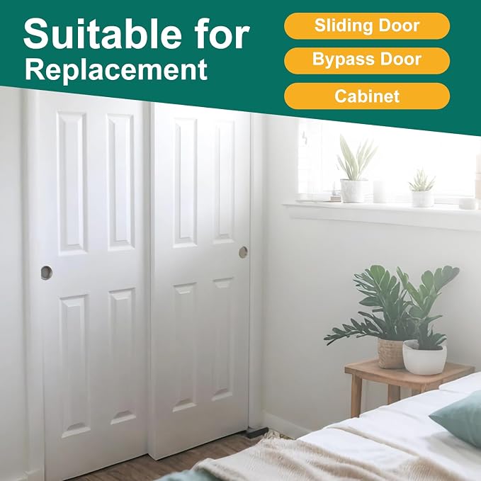 4Pair Sliding Closet Door Roller Kit - Image 6