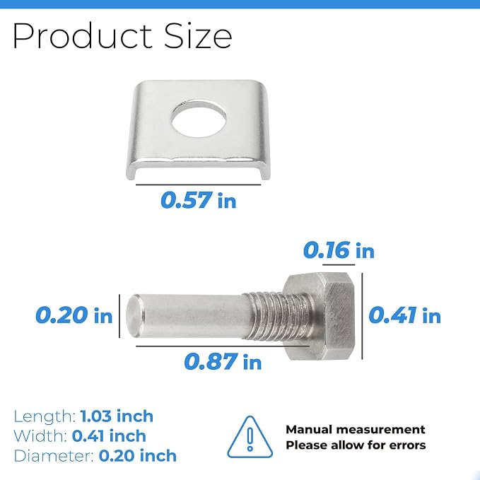 Glass Shower Door Pivot Repair Kit - Image 3