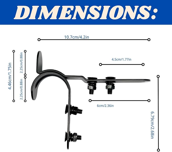Mailbox Latch and Handle Kit, Thickened Mailbox Latch Replacement Set Easy - Image 2
