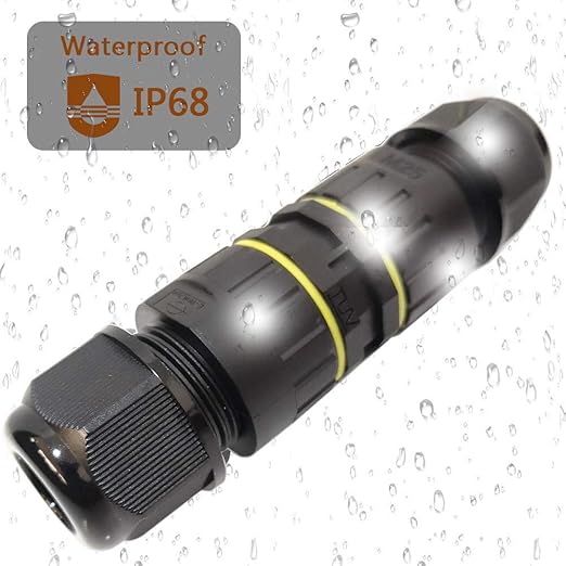 CESFONJER IP68 Waterproof Junction Box 3-Way | IP68 waterproof, 3-way M25 - Image 2