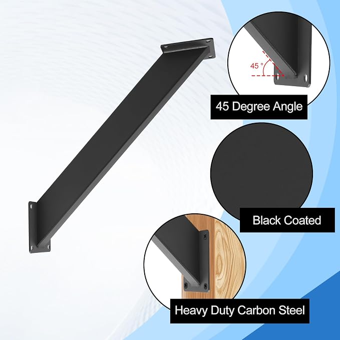 8 Pcs 45 Degree Angle Support Brackets - Image 3