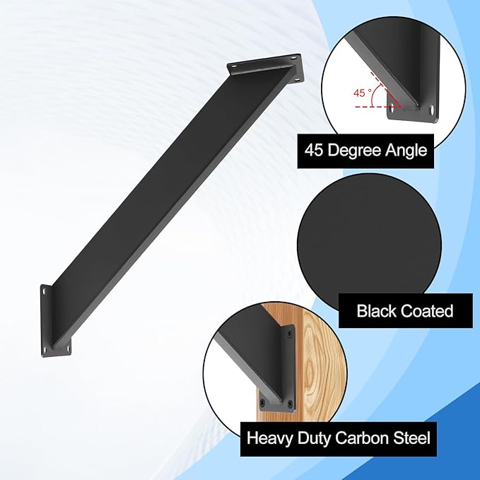 12 Pcs 45 Degree Angle Support Brackets - Image 3