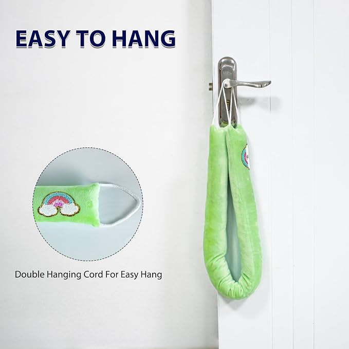Decorative Weighted Under Door Draft Stopper 36 Inch, Heavy Duty Door Draft - Image 4