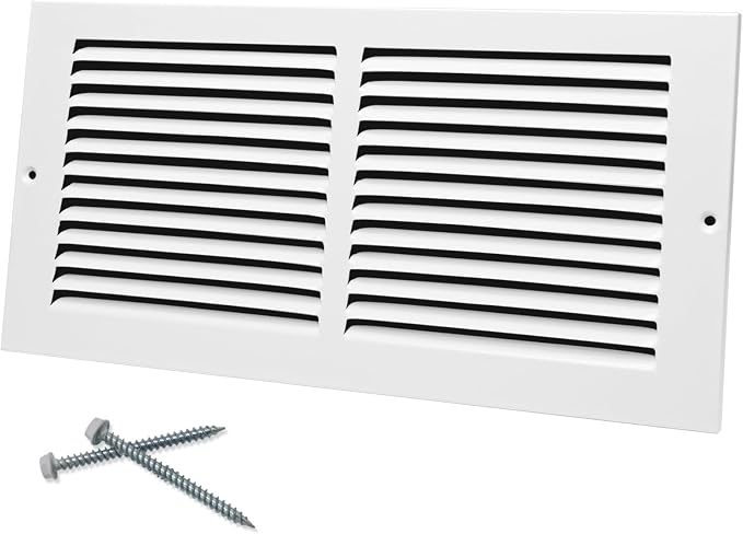 Howeall 14"W x 6"H Steel Return Air Grille, Air Return Vent Cover by Howeall