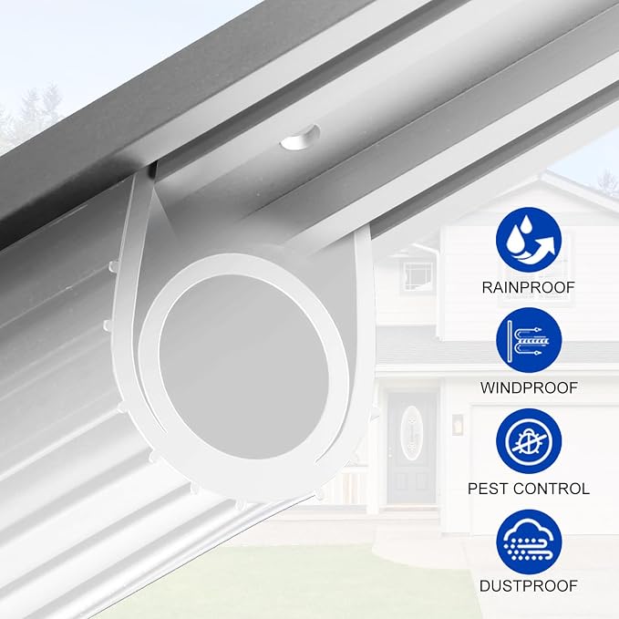 DGSL Garage Door Bottom Seal, 5/16 T-End Rubber Weather Stripping, 10 FT | U+O - Image 5