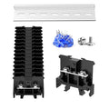 15Pcs JHY1 DIN Rail Terminal Blocks, 660V 16A, 2.5mm² | Detachable and by GUETNEU