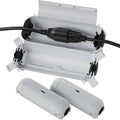 3 Pack Outdoor Extension Cord Waterproof Cover, by FLEMOON