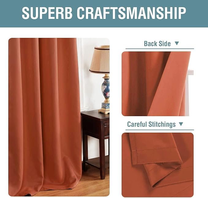 H.VERSAILTEX Ultra Soft Blackout Curtains - Image 3