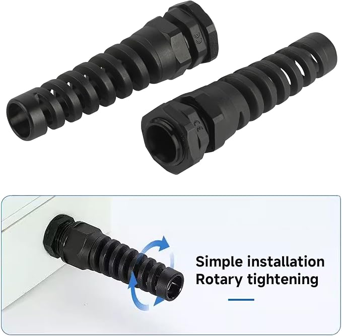 Cable Glands Nylon Cable Gland Waterproof joints - Image 6