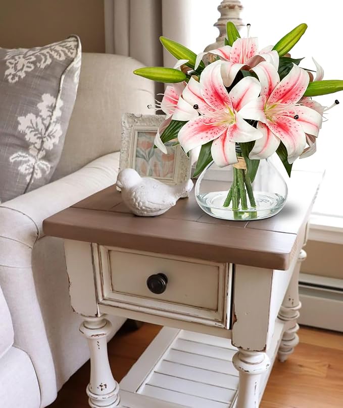 Artificial Flowers Tiger Lily Real Touch - Image 4