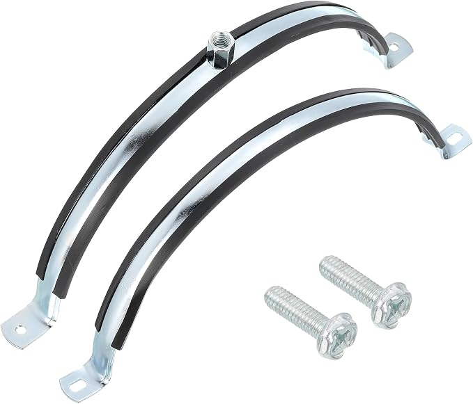 uxcell 4 Pcs Adjustable Pipe Bracket Clamp - Image 3