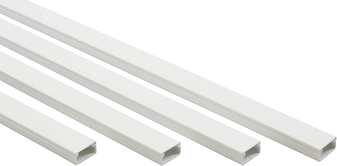 Easylife TV Wire Hider Wall Mounted 10 Feet White Cord Cover Kit - Image 2