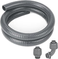 Electrical Conduit Kit 3/4" 4ft, AC Whip Kit, Liquid-Tight PVC Conduit | by HOMNUTS