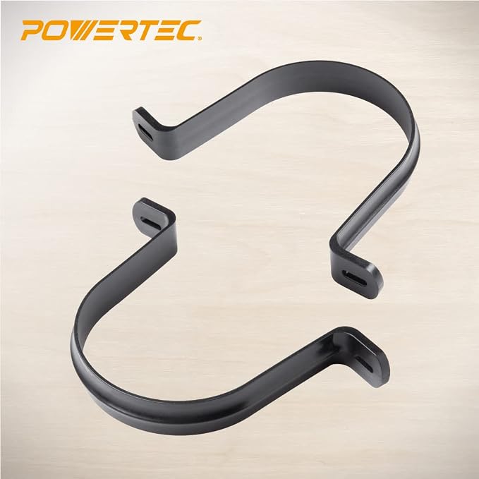 POWERTEC 70343-P2V Hangers for 4" Dust Collection Hose, Pipes and Dust - Image 3