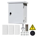 Metal Nema Enclosure with Fan Vented, Mount Track Electrical Box 16X20X12 | by SWPEC