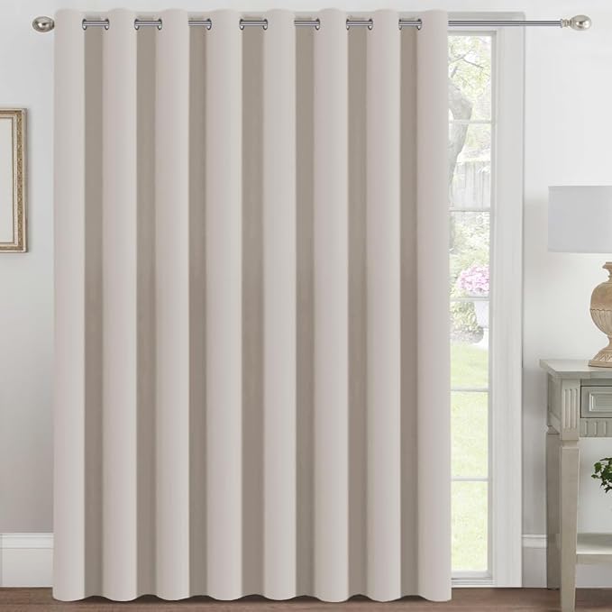 H.VERSAILTEX Blackout Patio Curtains 100 x 102 Inches by HVERSAILTEX