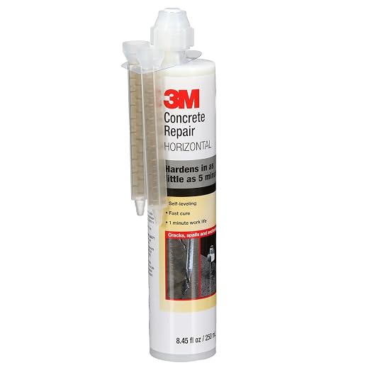 3M Scotch-Weld Concrete Repair DP600, 8.4 fl oz Cartridge | Self-Leveling by 3MIndustrial