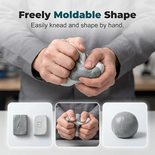 Steel Reinforced Epoxy Putty, 2026 New Waterproof Heat-Resistant Epoxy Putty - Image 5