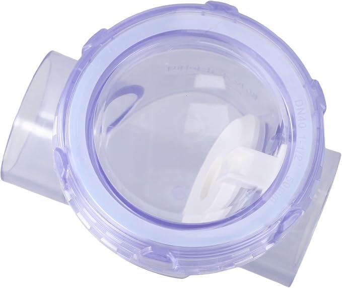 PVC Sewer Check Valve 50Mm For Drain Pipe Backflow Prevention, Backwater Valve - Image 5