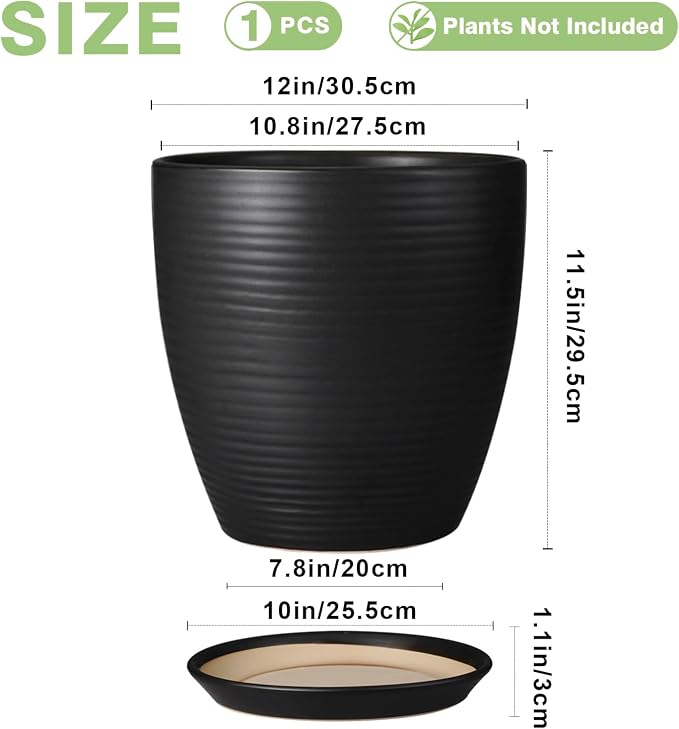 12 Inch Pots for Plants - Image 3
