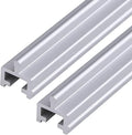 8 FT Aluminum Sliding Screen Door Track, Bottom Track Replacement by Aiwaiufu