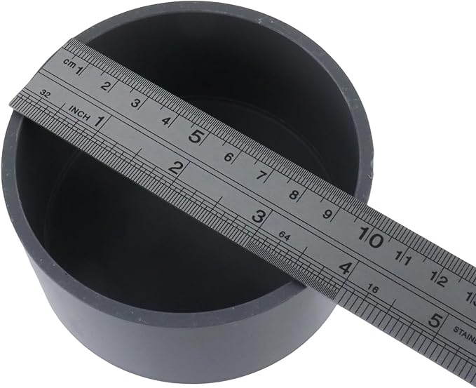 3.5" PVC Pipe End Cap Fitting, Pipe Plug Socket Fittings - Image 6