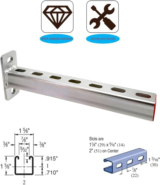 4 Pack Fasteners Braces, Steel Bracket, Steel Frame Stands, Display Stands - Image 3