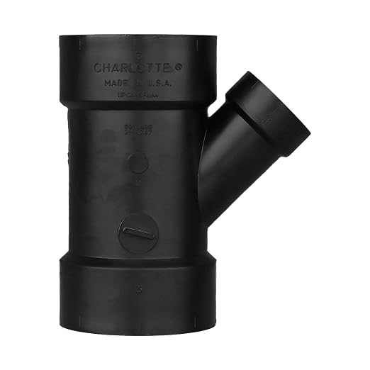 CHARLOTTE PIPE 3X3X1 1/2 DWV WYE REDUCING ALL HUB DWV - Image 4