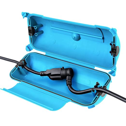 Outdoor Extension Cord Safety Cover, by FLEMOON