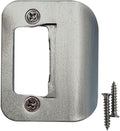 Gator Door Strike Plate 2-1/4" Latch Restorer, Satin Nickel, No Chiseling by GATOR+Strike+Plates