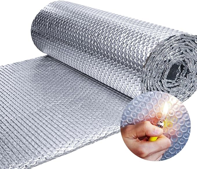 MRRAPA Reflective Double Bubble Aluminum Foil Sheet, 6MM Window Or Wall by MRPAPAMakeLifemoreEasy