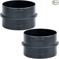 BODYA 2Pcs 75mm Pipe Ducting Joiner Connector Pipe Vent Outlet by BODYA