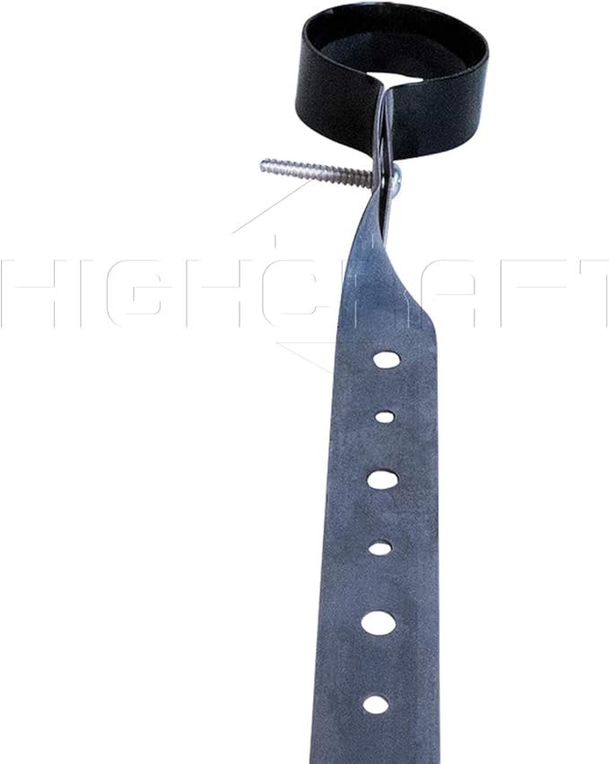 Highcraft IEX-Q04 DWV Pipe Hanger Galvanized Steel, 4 in - Image 3