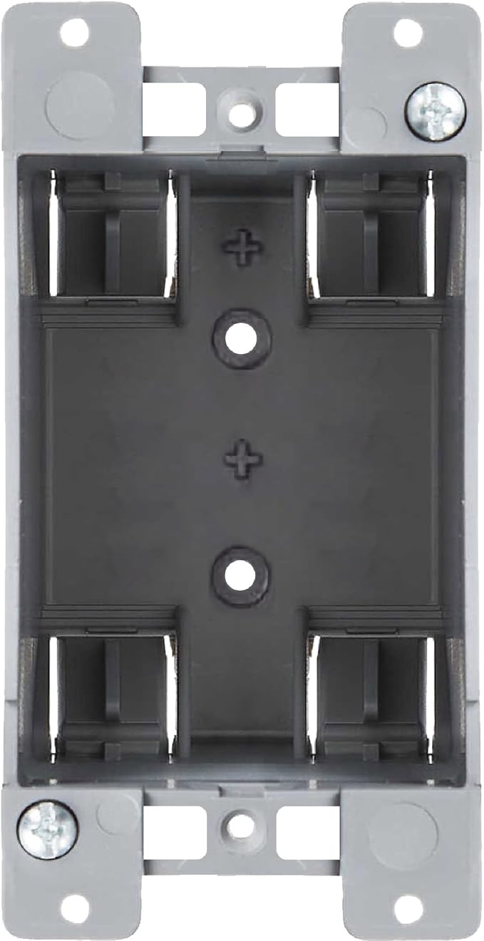 Newhouse Hardware 1-Gang PVC Old Work Electrical Outlet Box | 14 cu. in. - Image 9