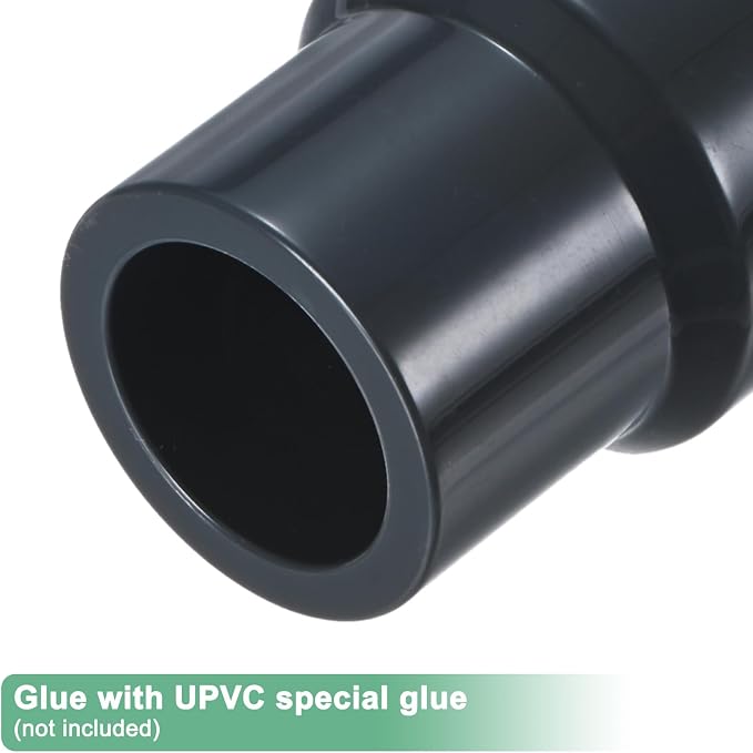 M METERXITY 2-Pack UPVC Reducer Pipe Fitting - Image 4