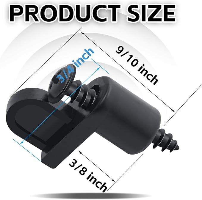 fallingstar 3/8 Inch Offset Window Screen Clips - Image 2