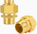 CSST Male NPT Fitting Kit 2 Pack Grill Propane Conversion Connector 3/4" NPT by DOGETGD