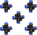 4 way 3/8 OD Push to connect Fittings, push to connect air fittings, 4-way air by ROZESAZZ
