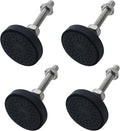 Antrader 4Pcs M8 x 2 Inch Steel Adjustable Leveling Feet, 2 Inch Nylon Base | by Antrader
