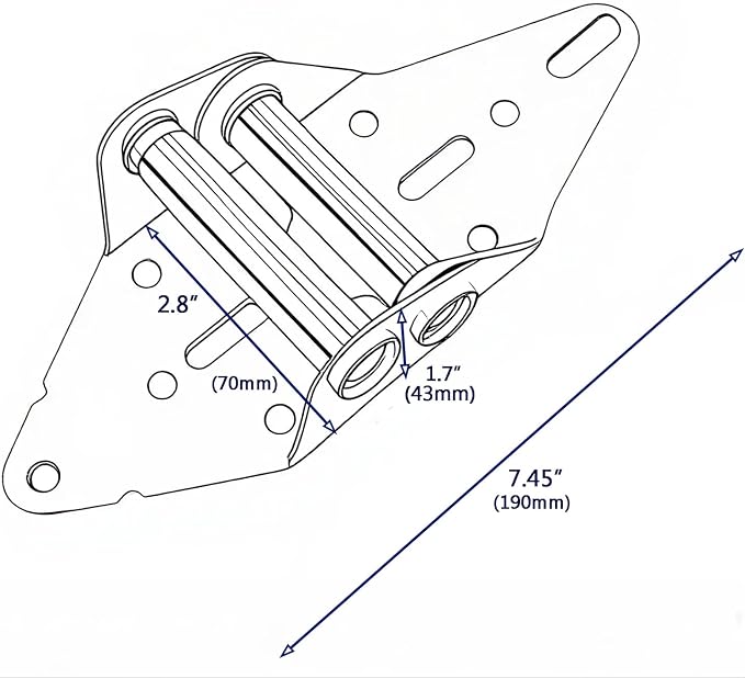 #2 Garage Door Hinges - Image 2