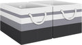 Storage Bins 2-Pack, Foldable Storage Baskets by Fabtotes