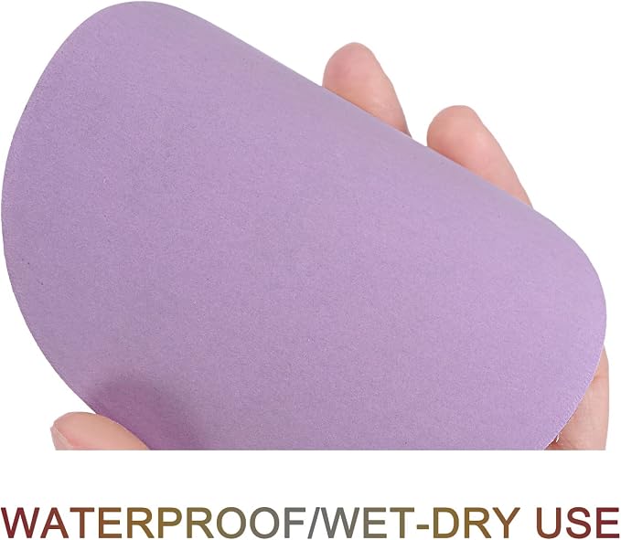uxcell 15Pcs 4-Inch Purple Sanding Discs 10000 Grits Hook and Loop Professional - Image 3