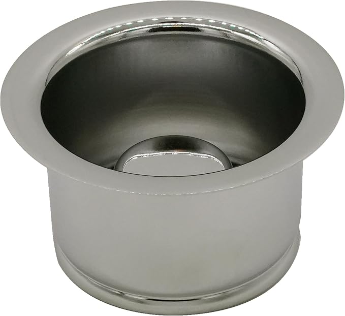 Westbrass D2082-05 3-1/2" Extra-Deep Collar Kitchen Sink Waste Disposal Flange by Westbrass