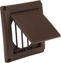 EverSafe 4" Dryer Vent Cover for Exterior Wall Vent Hood Outlet, Auto Airflow by Unknown