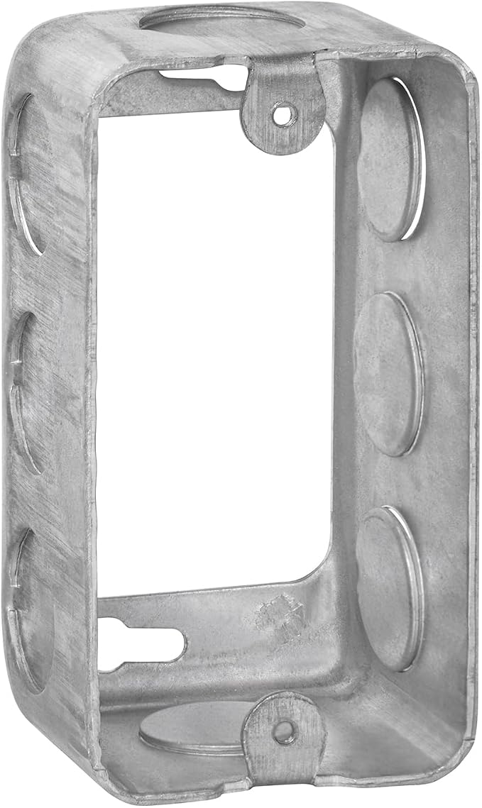593611/2 4" x 2-1/8" Utility Box Exension Ring, One Gang, 1-7/8" Deep, 1/2" - Image 4