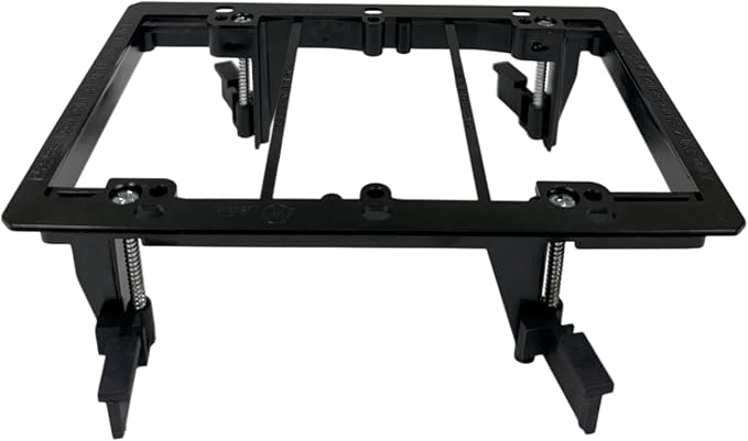 iMBAPrice 3-Gang Low Voltage Mounting Bracket, 2 Pack | LV3-2 Model, Drywall - Image 7